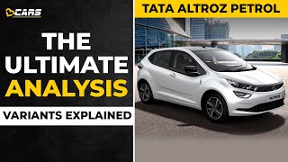 Tata Altroz Petrol Variants Explained  XE XE XM XT XZ XZ XZO Dark  Nov 2021 [upl. by Gaddi849]