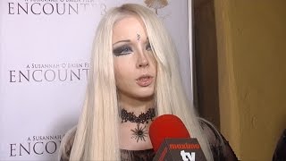 Human Barbie Valeria Lukyanova on quotThe Dollquot Music Career Acting DJing INTERVIEW [upl. by Noirad652]