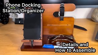 This Wooden Phone Docking Station makes a great gift for guys [upl. by Valiant]