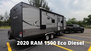 Real life 2020 RAM 1500 Limited Crew Cab Eco Diesel Test Drive [upl. by Ednil]