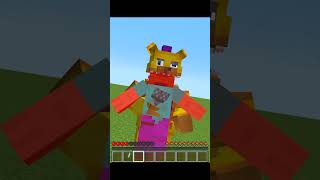 FNAF Springlock Failure in Minecraft mod [upl. by Vincent518]