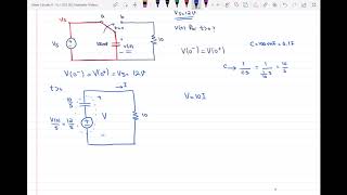 Circuit Analysis using Laplace Transform [upl. by Alvera]