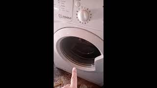 Panne de rotation hublot sur lave linge INDESIT [upl. by Gilmer]