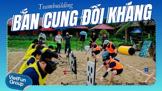 Bắn cung đối kháng Teambuilding VietFun Group [upl. by Gus]