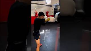 Junto Nakatani Training on Double End Bag🥊 juntonakatani nakatani boxing [upl. by Reichel]