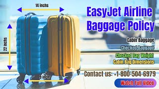 EasyJet Airline Baggage Policy  Cabin bags explained  Baggage allowance [upl. by Dietrich]