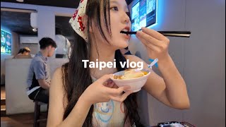 Taipei Vlog 🇹🇼  what i eat in a day at Taipei🍽️ 台湾最美的风景是人✨ [upl. by Atekihc376]