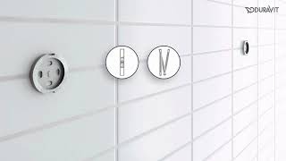 How To Mount Duravit D code Towel Rails [upl. by Hyman620]