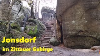 Jonsdorf  eine Wanderung im Zittauer Gebirge [upl. by Eneleahcim677]