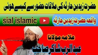 Zaid bin harsa ki mulaqat Hazor se Waqeya Hazrat Zaid bin harsa  Allama Abdir Rab  Sial islamic [upl. by Nnep221]