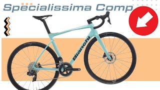 BIANCHI SPECIALISSIMA COMP 2024 SRAM Rival Etap  Beautiful Italian Design Like Ferrari Roma [upl. by Alfons64]