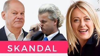 Giorgia Meloni Ein entscheidender Moment für die EU steht bevor Olaf ScholzGeert Wilders [upl. by Harima]