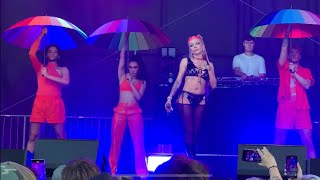 Katja Krasavice live  Raindrops  15 Juli 2023  Obertraubling Airport Eventhall  gefilmt v Sven [upl. by Hgielrebma107]