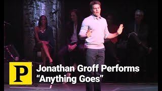 Jonathan Groff Channels His Inner Sutton Foster to Perform quotAnything Goesquot [upl. by Lexine]