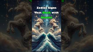 Zodiac Signs That Clash with Gemini shorts motivation [upl. by Hilly]