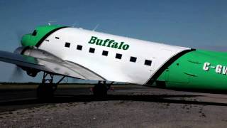 Buffalo Airways in Yellowknife  Northwest Territories Canada [upl. by Phip]