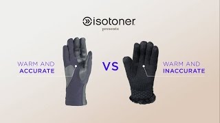 isotoner smarTouch Gloves  Amazingly Accurate [upl. by Silas]