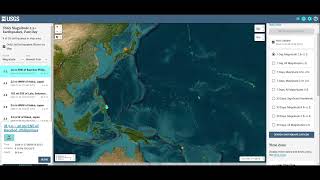 61 Japan And A 37 Long Valley Caldera ForeShock 11272024 [upl. by Yelahs284]