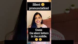 Silent Letters in English Pronunciation for Doubt Salmon Aisle amp More ytshortsindia yt english [upl. by Madaras]