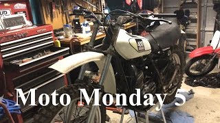 Vintage 1975 Yamaha MX 400 Build 5  Moto Monday 5 [upl. by Ahsaercal608]