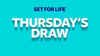 The National Lottery Set For Life draw results from Thursday 04 January 2024 [upl. by Nnaeilsel]