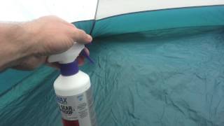 Waterproofing a Tent [upl. by Anaek]