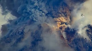 Epic Beauty Caliente Eruption Santiaguito Volcano Complex Guatemala Aug 25 2024 remix [upl. by Ssenav]