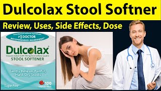 Dulcolax stool softener review  dulcolax stool softener 1000mg how to use  Uses Side Effects [upl. by Aivatan]