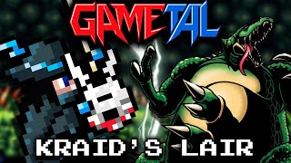 Kraids Lair Brinstar Depths Metroid  GaMetal Remix [upl. by Llerrac]