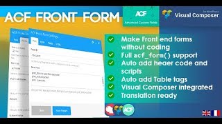 ACF Front Form Demo [upl. by Lawler]