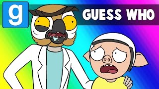 Gmod Guess Who Funny Moments  Rick and Morty Edition Garrys Mod [upl. by Atirrehs]