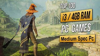 Top 100 Best Mid Spec Pc Games For i3  4GB RAM 2024 [upl. by Fredrick]