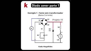 Diodo zener  Parte 1 [upl. by Ohaus]