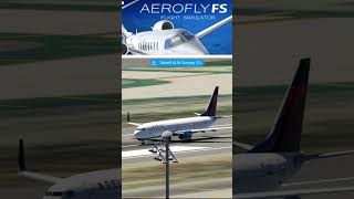 Aerofly Fs Global B737900ER Delta Takeoff From Los Angeles aeroflyfsglobal [upl. by Eicyal223]