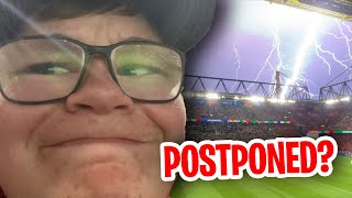 THE GAME GOT POSTPONED GERMANY VS DENMARK MATCHDAY VLOG [upl. by Sweeney]