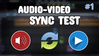 AudioVideo Sync amp Latency Test 60 FPS amp MP4 [upl. by Noloc]