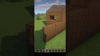 Minibuild 45  Simple bed design minecraft minecraftminibuild [upl. by Tillford463]