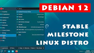 Debian 12 Milestone Linux Distro [upl. by Kaslik]