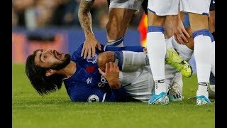 Andre Gomes Broken Leg  Tackle from Son [upl. by Ardnasela]