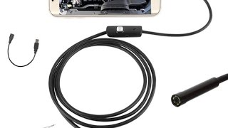 Review digital endoscope  inspection camera [upl. by Alil919]