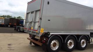 STAS 71 Cuyd Plank Sided Tipping Trailer [upl. by Lody430]