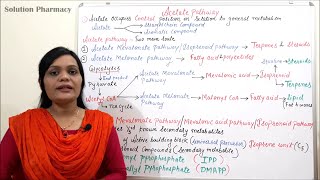 Class 04  Acetate Pathway Part 01  Introduction to Acetate Mevalonate and Malonate Pathway [upl. by Slinkman582]