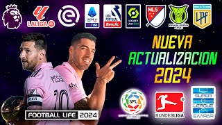 FOOTBALL LIFE 2024  El MEJOR PARCHE del 2024 con todo Actualizado 800 Fichajes  TUTORIAL 🔥 [upl. by Uziel]