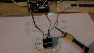 XPlane to Arduino Servo and Led Indicator [upl. by Finlay]