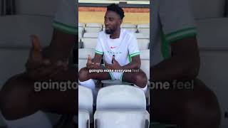 Wilfred Ndidi on South Africa clash Super Eagles Kit [upl. by Rozalin]