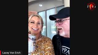 Lacey Von Erich Jokes Around with Scott Steiner [upl. by Yhtorod]