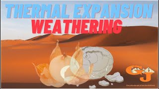 Thermal Expansion Weathering CSEC Geography [upl. by Sommer]