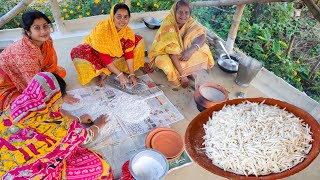 গ্রাম্য পদ্ধতিতে ঠাকুমার হাতের চুষি পিঠা রেসিপি  Bengali Chusi Pitha Recipe [upl. by Craddock]