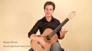 L314 Legato Shifting on the classical guitar [upl. by Eenalem926]