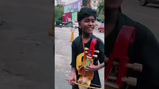 Viral sarangi rap Aey yo isko kahte hain talent shorts streetcelebrity birajgandarbha [upl. by Aeslehc428]